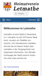 Mobile Screenshot of heimatverein-letmathe.de